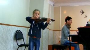 Комаровский Вперегонки   Маринина  Олеся  (7 лет)  ДМШ  № м13