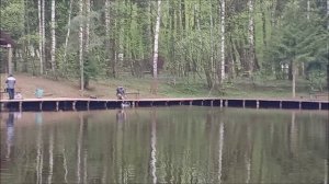 Рыбалка на Спорт-зоне. Клёвое место Лосиный островв.