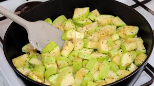 Жареные кабачки!!! Очень вкусно, Самый Простой и Быстрый Рецепт!!!