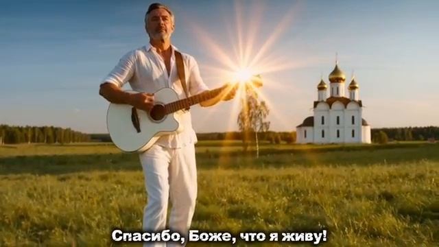 _ Спасибо Боже, что я живу _