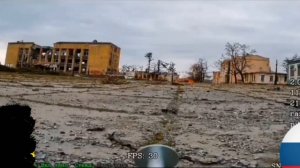ВСУшник не успел вылезти из укрытия, как тут же влетел российский дрон.