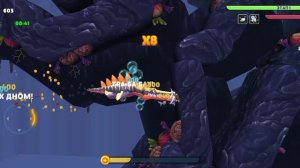 Hungry Shark Evolution Эволюция голодной акулы обзор на игру (акула Лео)