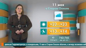 Погода в Старом Осколе на 11 мая