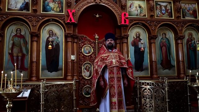 Проповедь иерея Максима Пчелы