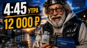 9 мая, 4:50 утра… и я оставил на барахолке Вернисаж 12 000 ₽