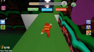 ESCAPE FREAKY OGRE'S SWAMP RUN (SHREK OBBY) — прохождение геймплея Roblox No Death 4K
