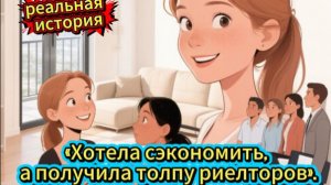 хотела сэкономить, а получила полную квартиру риелторов. Реальная история из жизни.