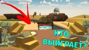 Мои ДРУЗЬЯ проходят мой ПАРКУР в чикен ган || CHICKEN GUN