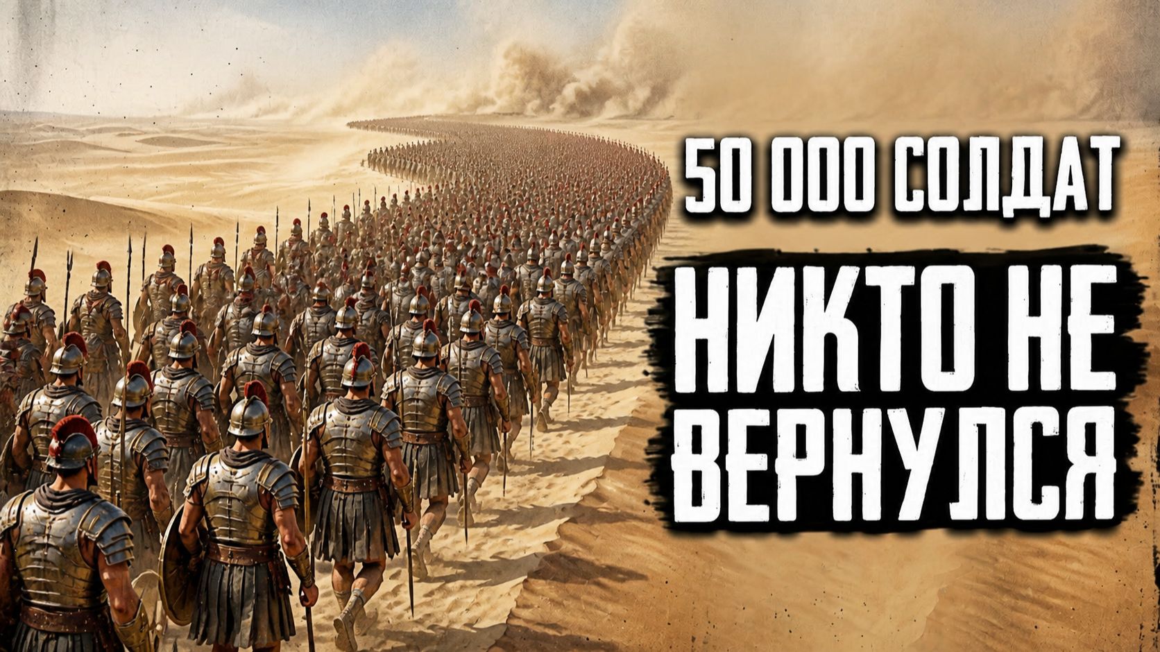 50 000 СОЛДАТ ИСЧЕЗЛИ — Величайшая Военная Тайна Древнего Мира
