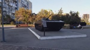 МУЗЕЙ ВОЕННОЙ ТЕХНИКИ. СКВЕР ИМ.ЖУКОВА. НОВОКУЗНЕЦК