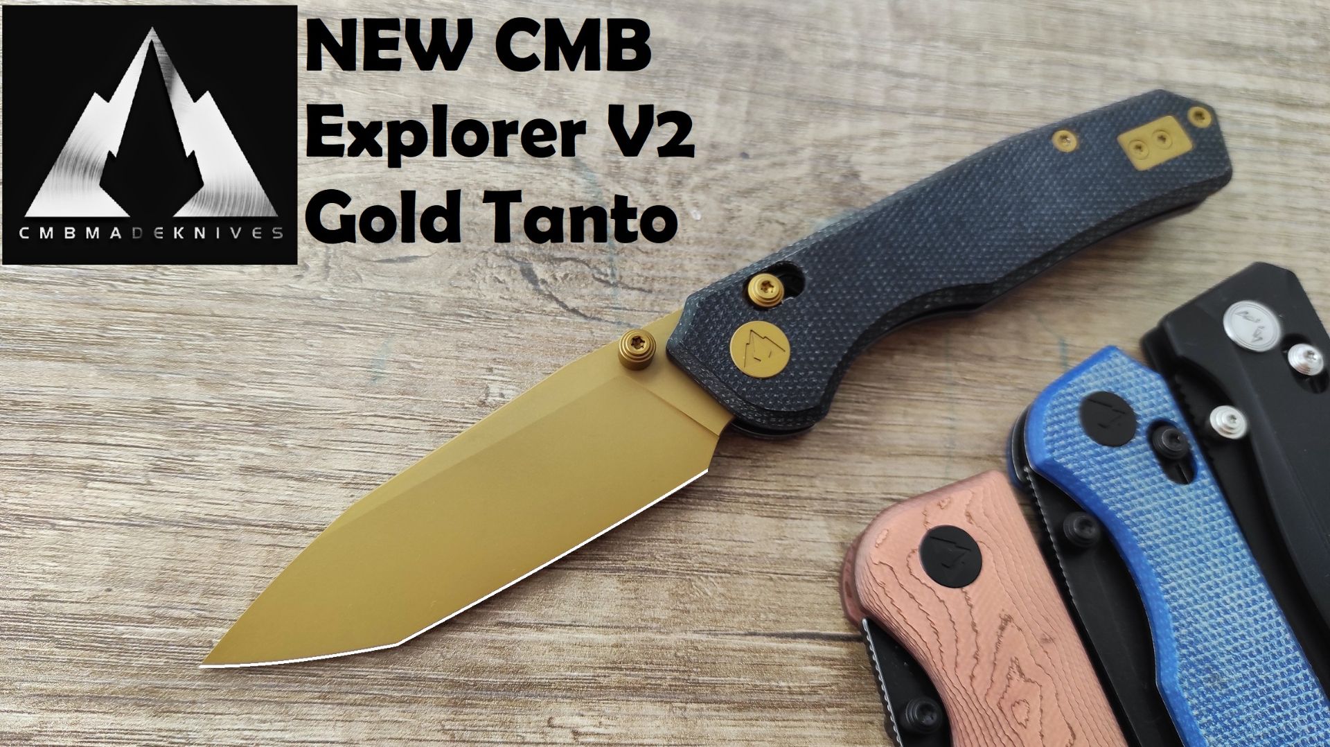 ✅ NEW CMB Explorer V2 Gold Tanto