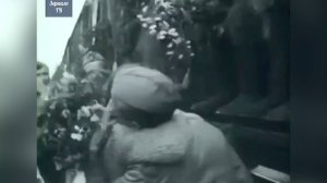 1945, Белорусский вокзал, _Первый поезд Победы прибыл в Москву_, 10 мая, кинохроника  Победы_