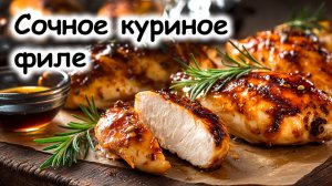 Рецепт сочного куриного филе