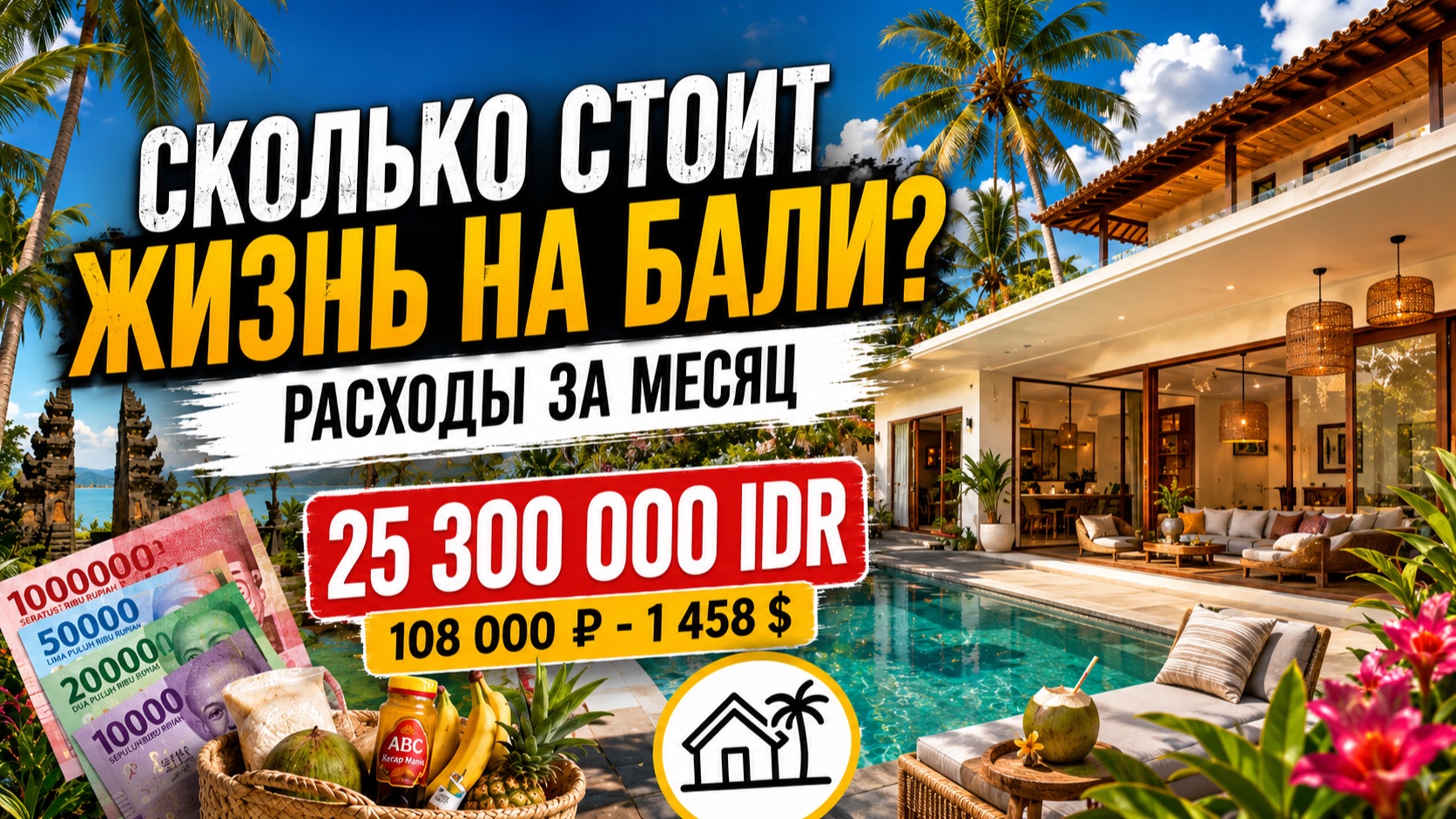 Сколько стоит жизнь на Бали в 2026 году? Мои реальные расходы за месяц