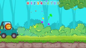 Детский развивающий мультфильм: лопаем шарики, считаем.