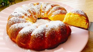 ЛУЧШЕ, ЧЕМ В КАФЕ! Нежная и сочная Творожная запеканка без муки с мандариновым джемом 🍊 Тает во рту