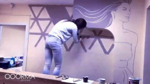Преображение салона «Чистовье»: магия росписи стен 🎨