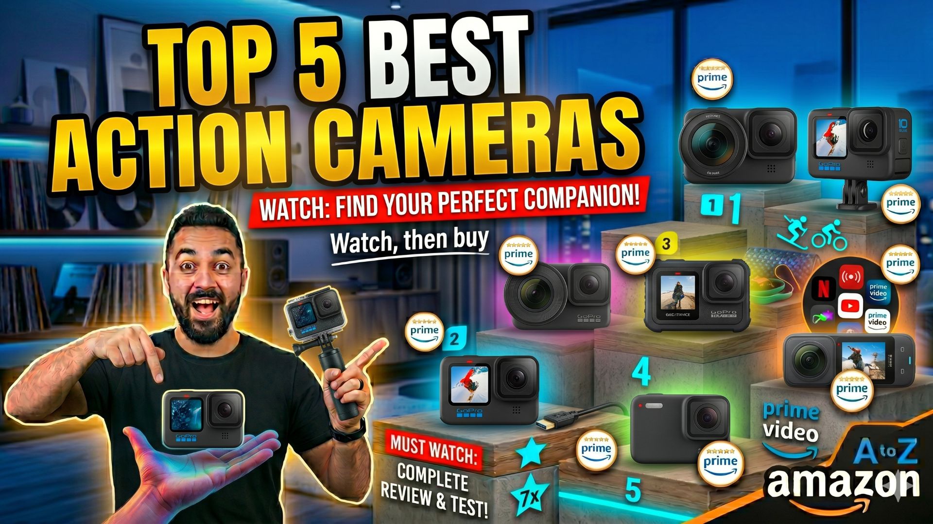 Top 5 best action camera смотреть онлайн
