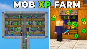 ЛЕГКАЯ ферма опыта для всех мобов в Minecraft 1.21 [руководство]