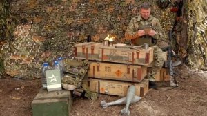 Апти Алаудинов «АХМАТ». Командир отряда с позывным «Батя» читает фронтовое письмо