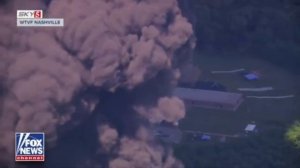 ‼️🇺🇸🔥 Мощнейший пожар произошел на американском заводе в штате Теннеси

▪️Горит завод по перерабо