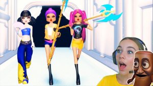 ОДЕВАЮСЬ В ОХОТНИЦ НА ДЕМОНОВ в ROBLOX Dress To Impress