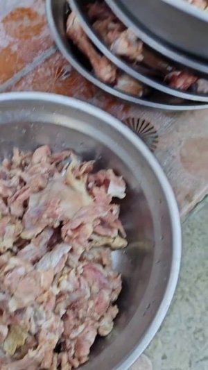 Кушаем подарочное мяско