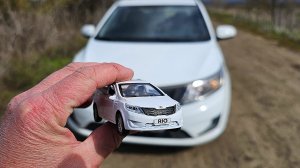 Настоящий Kia Rio или моделька — в чём разница? Про машинки