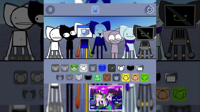 Sprunki - Incredibox KATS [Final] (NORMAL) {ALL CHARACTERS & PHASES} 🐈⬛ #sprunki #memes