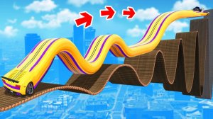 СМОЖЕТ ЛИ МОНСТР ТРАК ПРОЕХАТЬ ПО МОСТУ ИЗ БРЕВЕН В ГТА 5  - ЭКСПЕРИМЕНТ В GTA 5