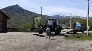 Купили трактор! /Поездка в горы и Первое испытание