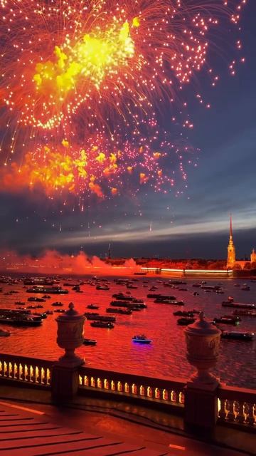 Каким был салют ко Дню Победы в Петербурге