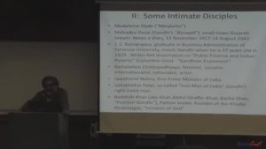 Vinay Lal - Moral & Political Thought of Gandhi, Lecture 14 of 19, May 17, 2016