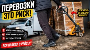 Перевозки — это риск! Что реально происходит в рейсах на ГАЗель NEXT G2,5