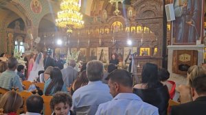 Венчание в Храме Георгия Победоносца в Паралимни, Кипр