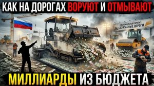 Почему дороги — это главная лазейка для разворовывания бюджета страны