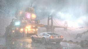 Rustgate Thunderstorm & Heavy Rain ▲ Blade Runner Ambient Music For Focus % Relaxation