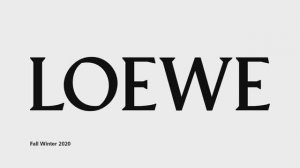 Показ мужской коллекции Loewe осень-зима 2020-2021