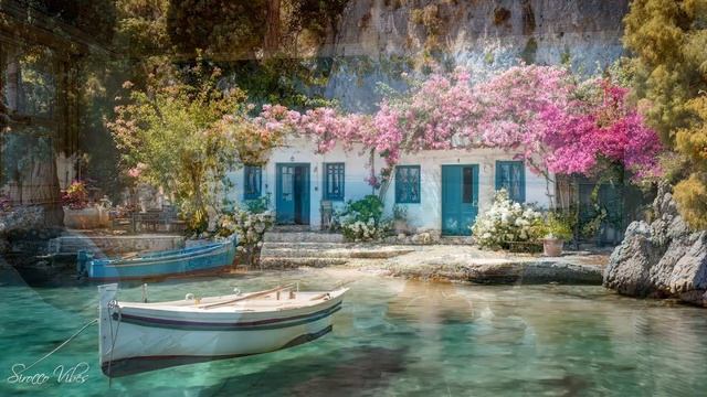 Расслабляющая средиземноморская музыка 🏡🌊 Нежные мелодии Италии и умиротворённые виды побережья