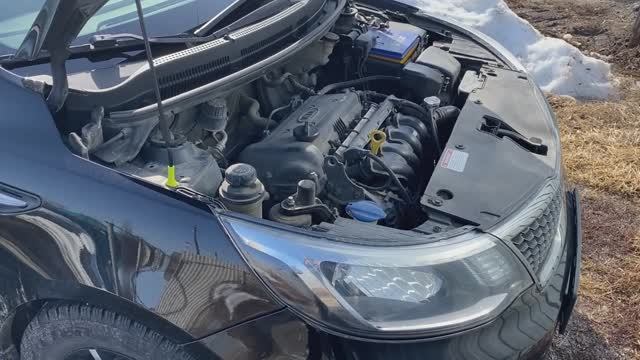 замена ремня и роликов на Kia Rio 3