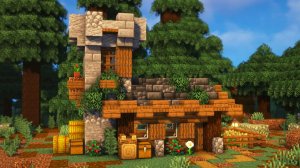 Minecraft: небольшой стартовый замок [руководство]