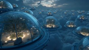 Relaxing Sci-Fi Music ~ Space Ambient Music for Cloud City Gardens & Deep Focus