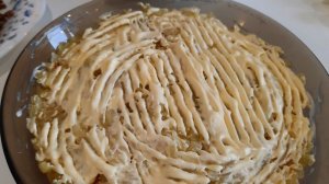 Необычный салат из печени