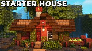 Простой стартовый дом в мангровых зарослях в Minecraft [руководство]