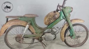 Полная реставрация старого мопеда 1958 года выпуска (стадион «Ява»)