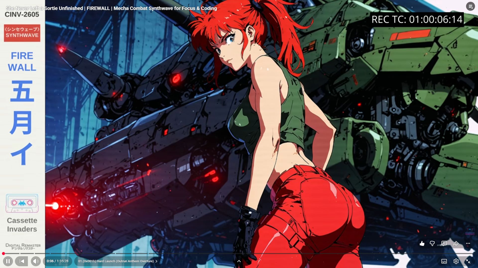 👾 She Never Left a Sortie Unfinished|Synthwave,Cyberpunk_CASSETTE INVADERS_11-05-2026