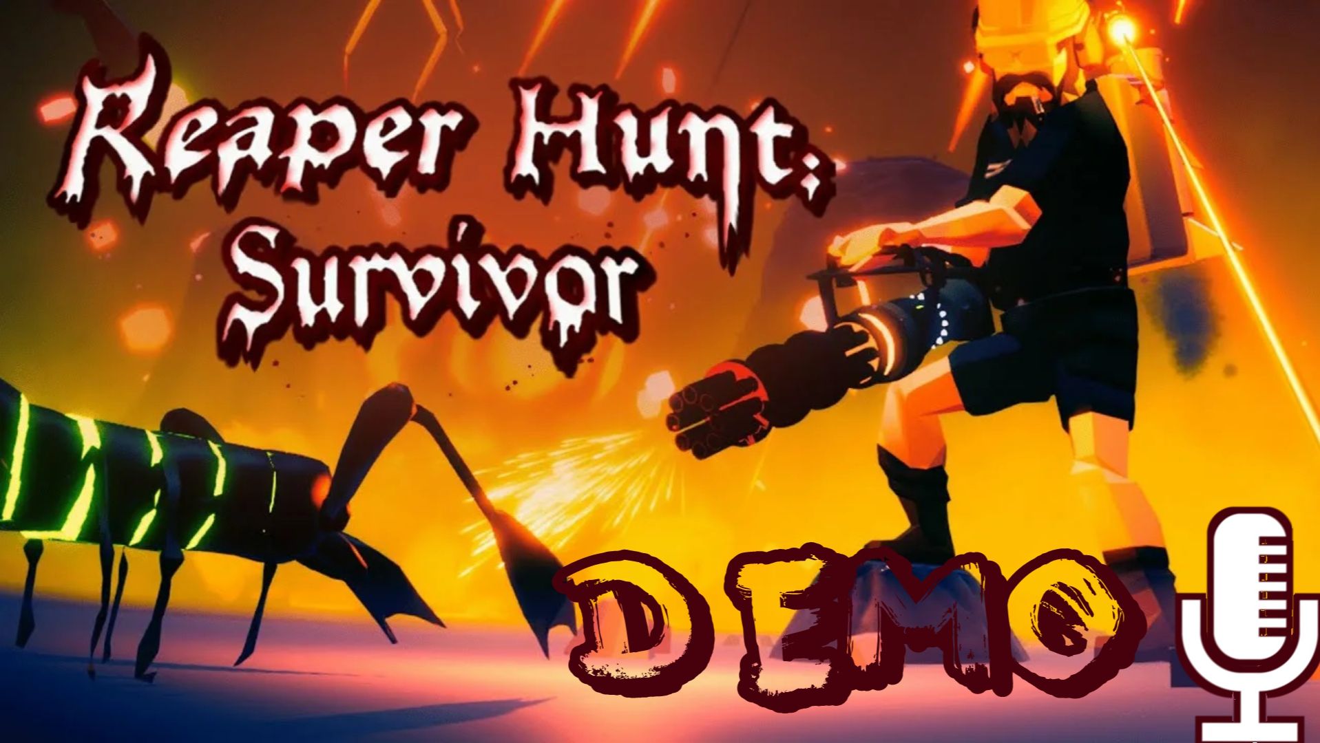 Reaper Hunt: Survivor▶Демо очередного выживача-стрелялки с видом сверху + еще роглайк