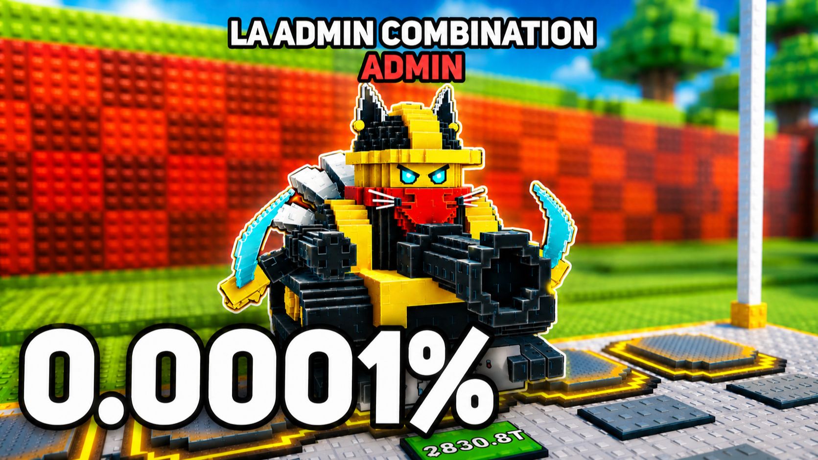 😱Я ПОЛУЧИЛ АДМИН La Admin Combination в СТАНЬ ЛАКИ БЛОКОМ!