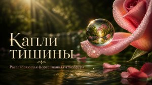 Капли тишины | Расслабляющая фортепианная атмосфера | Сказочная природа