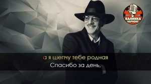 Караоке Михаил Боярский - Спасибо родная